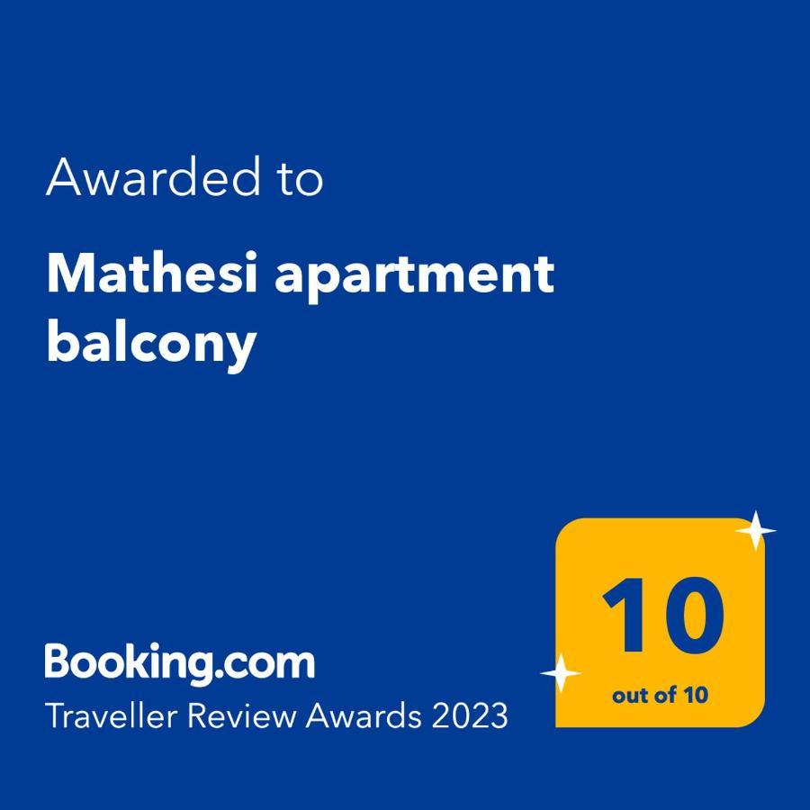 Mathesi Apartment Balcony Eliá Kültér fotó