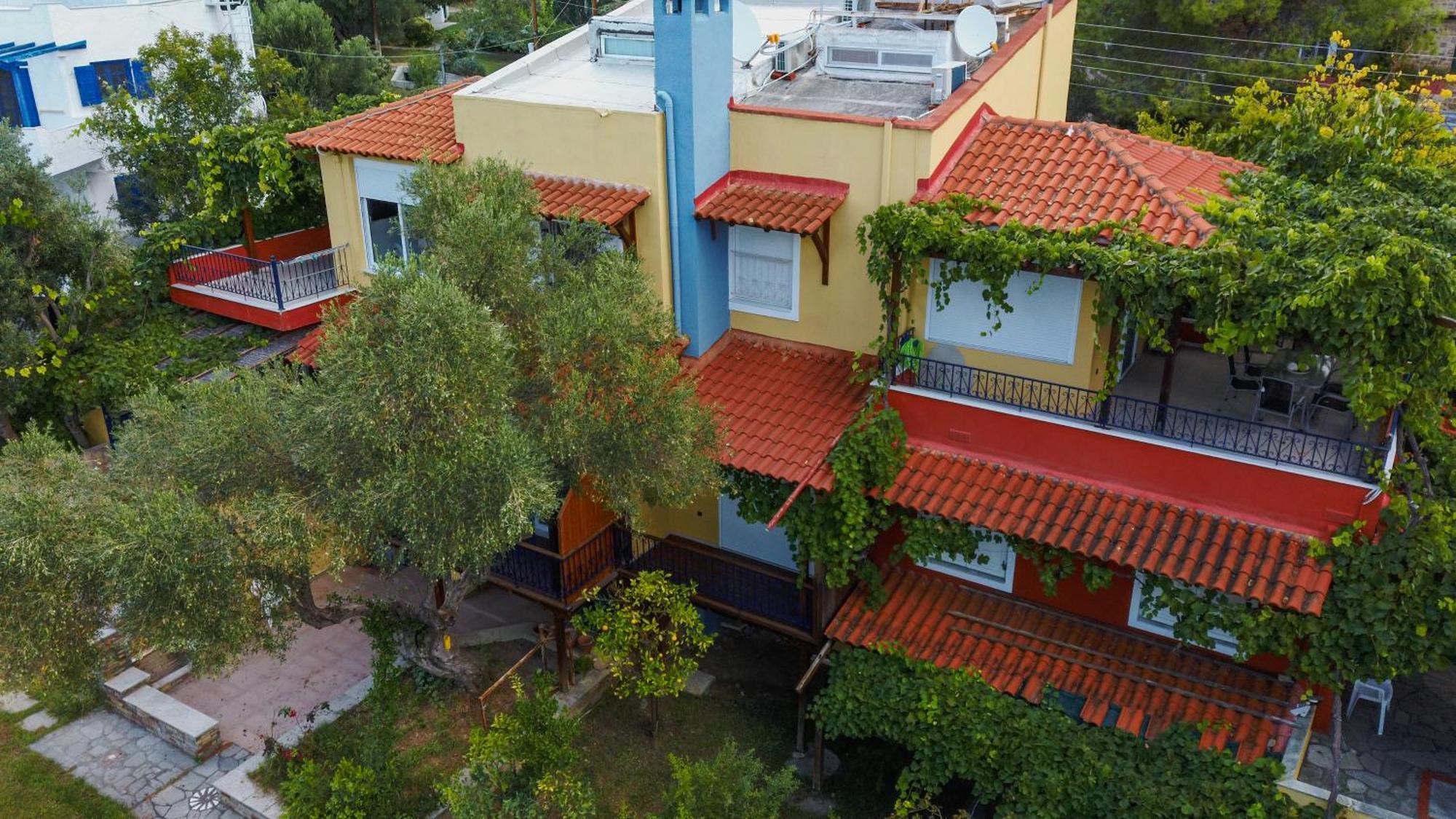 Mathesi Apartment Balcony Eliá Kültér fotó